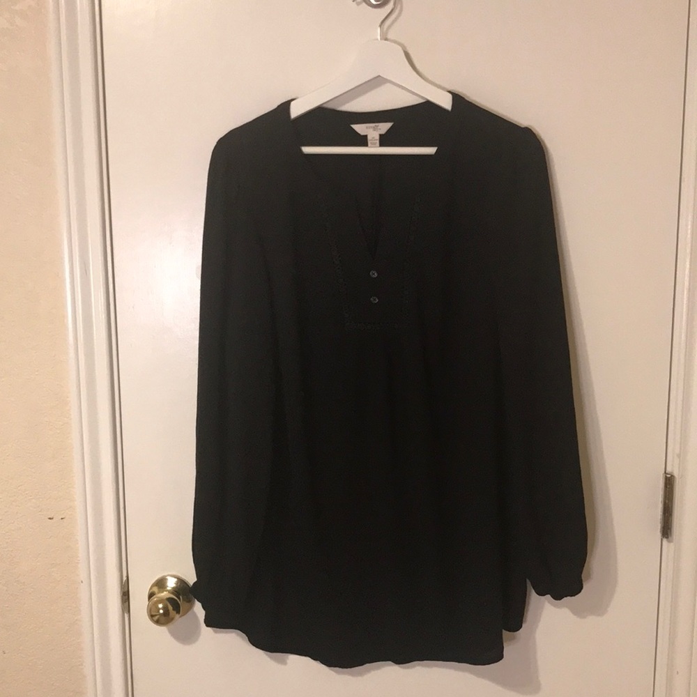 Terra & Sky Black Tunic